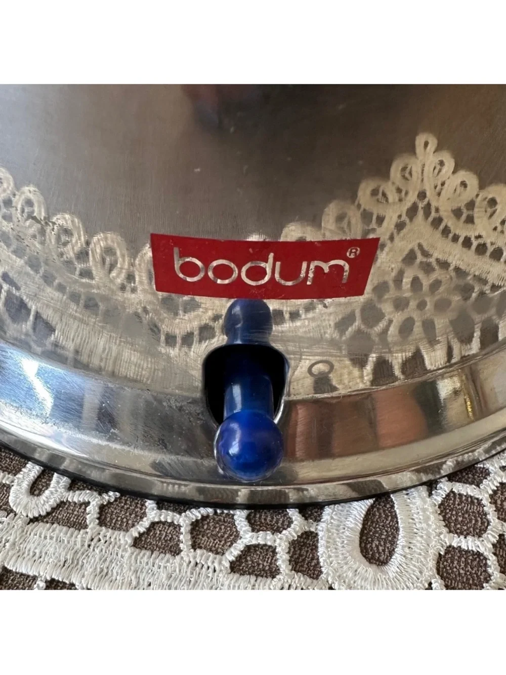 Vintage Bodum Electric Kettle 12019 Stainless Steel Replacement No Base
